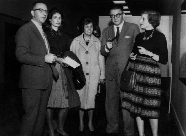 Gisela Eichbaum com colegas